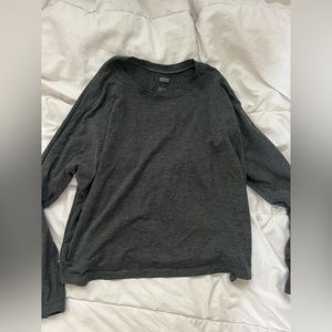 Girlfriend Collective Grey Long Sleeve Top